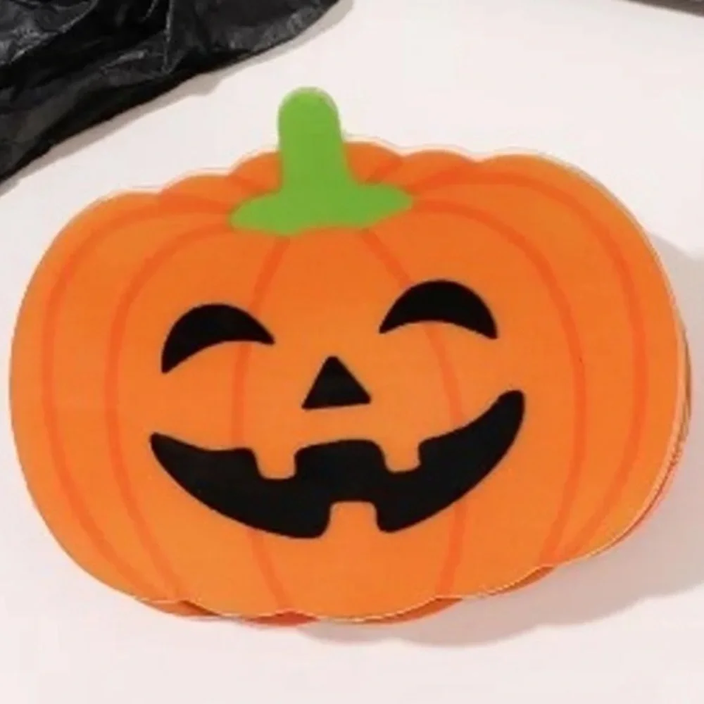 NEW Cute Halloween Jack-O’-Lantern Pumpkin Hair Claw Clip Orange Fall Autumn